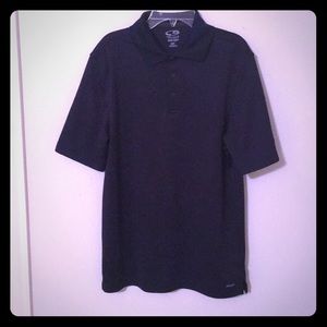 Men’s navy blue champion duo dry polo golf shirt